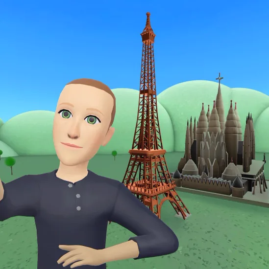 Figure 7. Metaverse Selfie